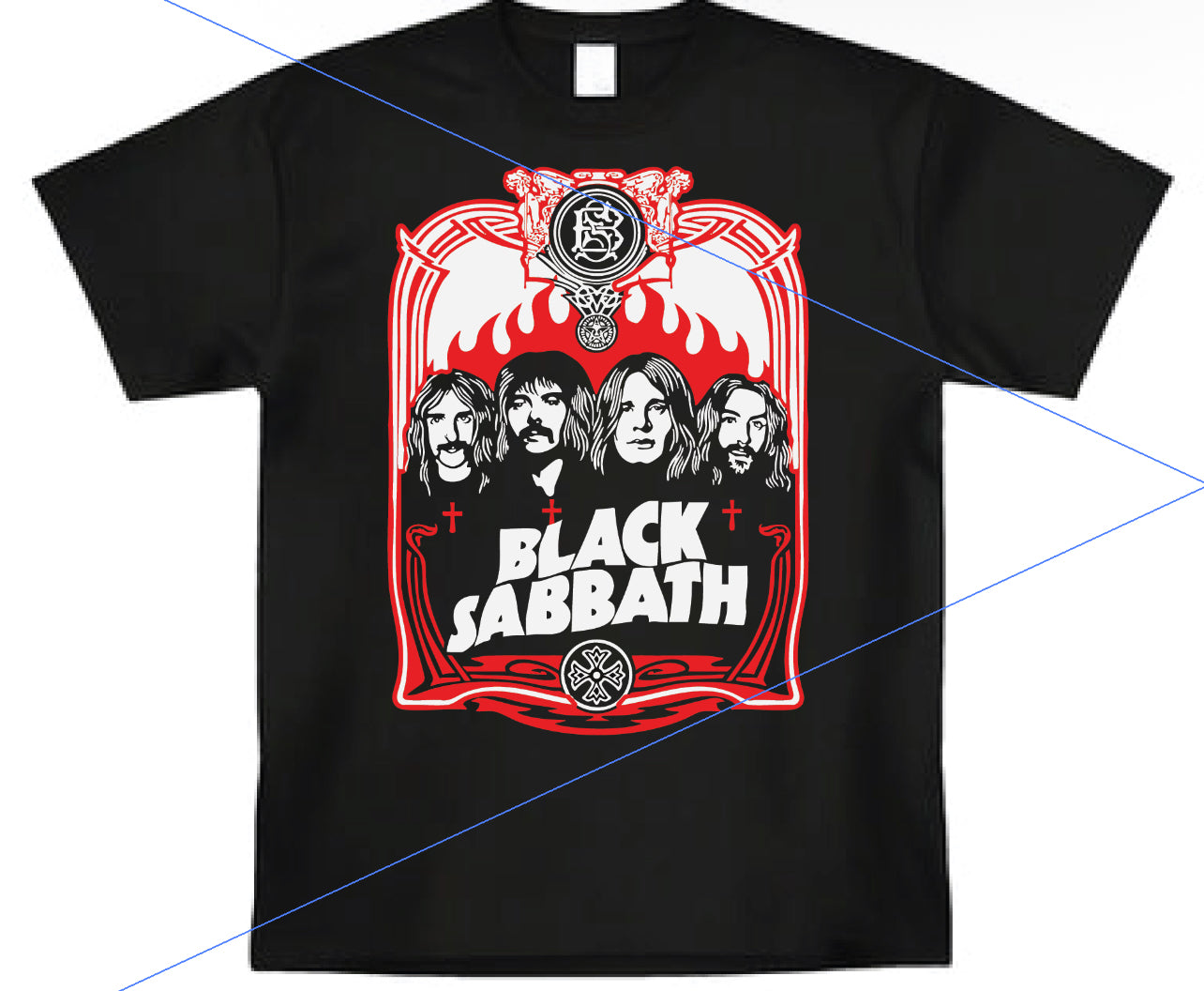 Black Sabbath x Ozzy Osborne T shirt New S-5XL