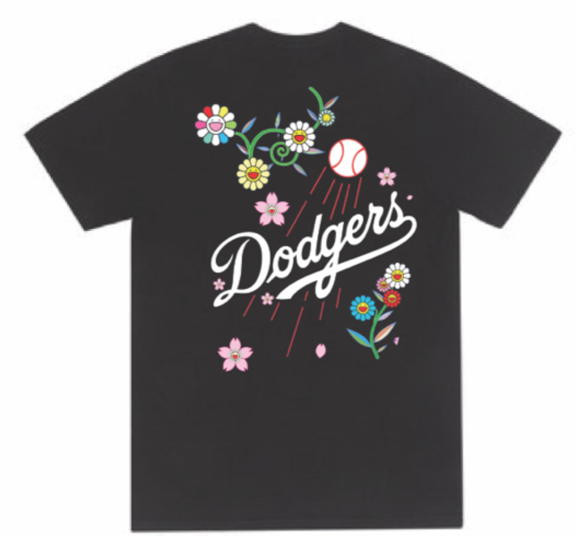 Los Angeles Dodgers x Murakami Japan T shirt New Baseball Tee S-5XL 2024