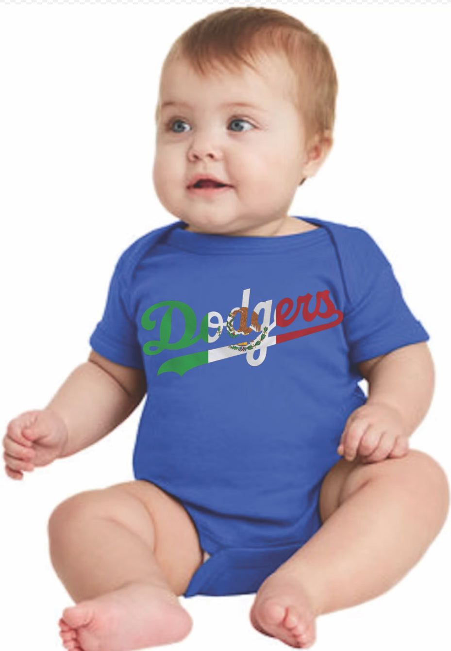 (Copy) Los Angeles Dodgers Mexico Baby Onesiem