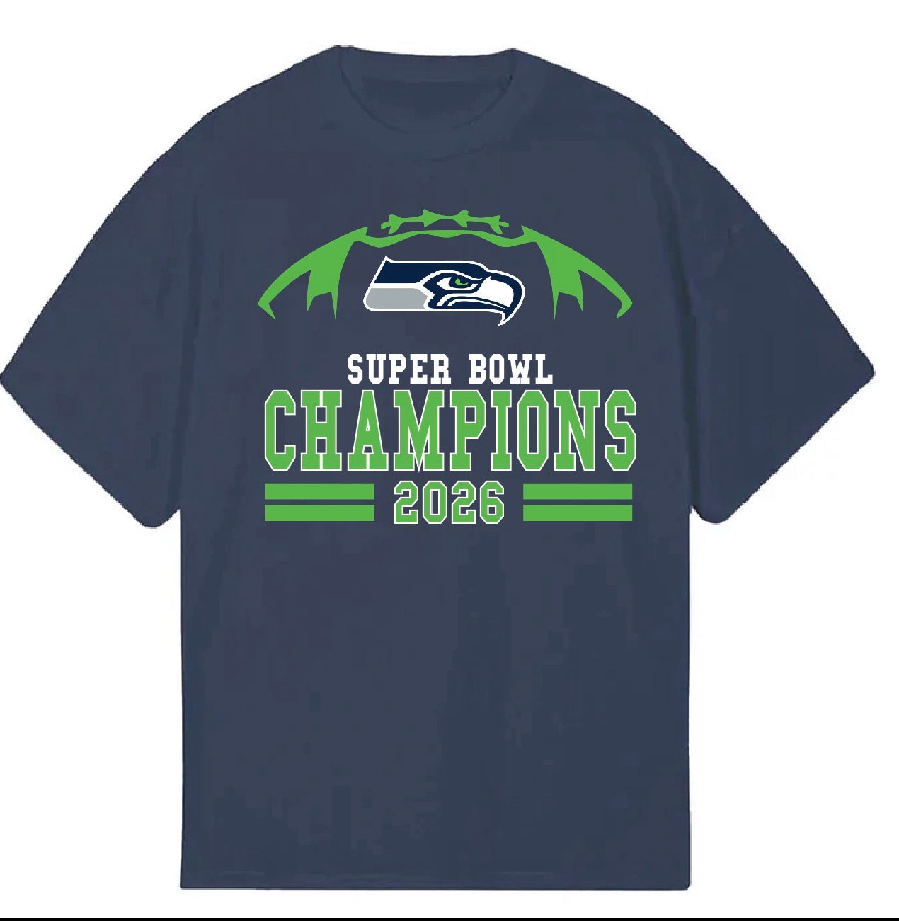 Seattle Seahawks Super Bowl LX Champions 2026 T shirt New S-5XL