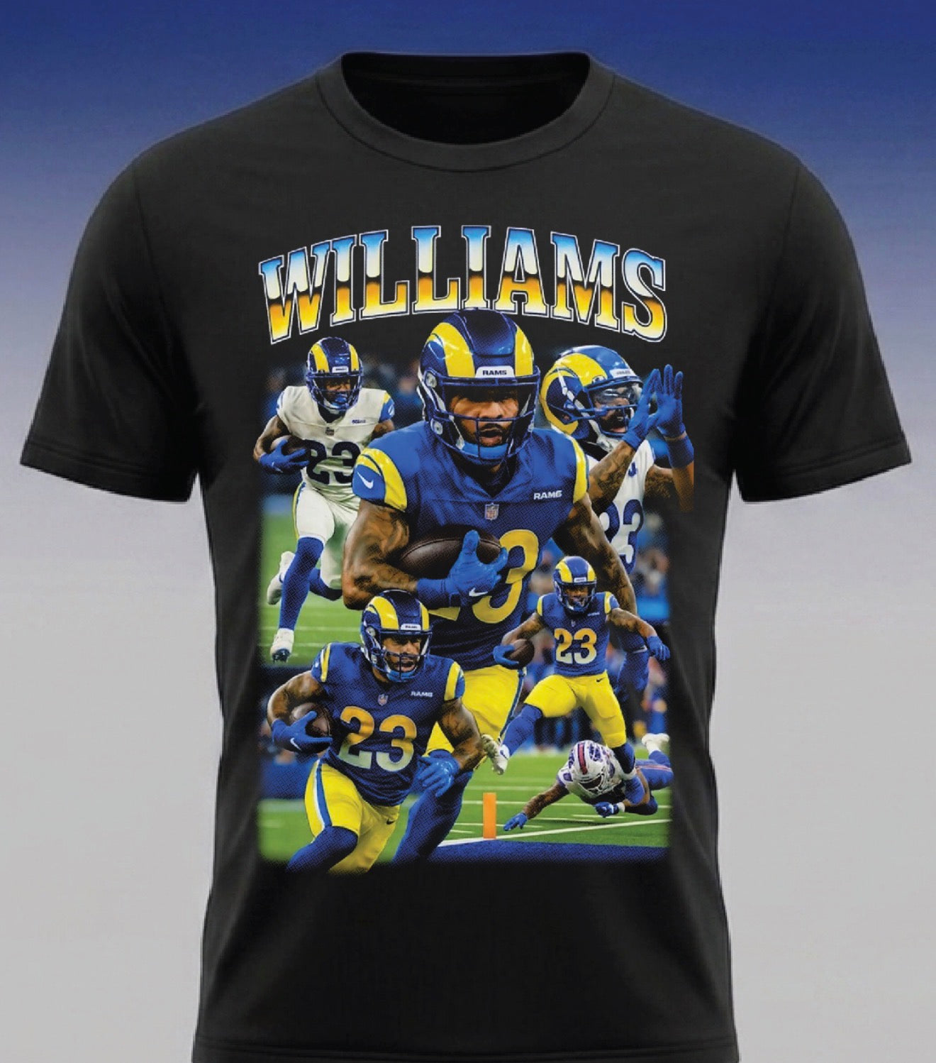 Kyren Williams x LA Rams T shirt New 2026