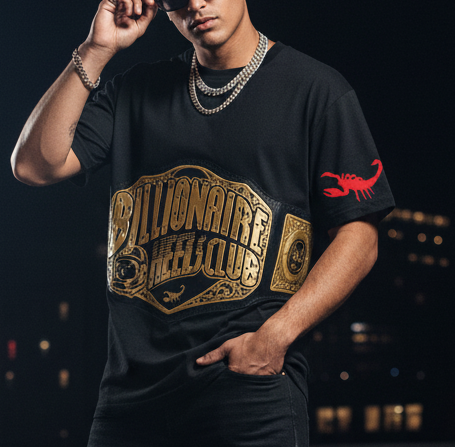 Westside Gunn Billionaire Heels Club x Fourth Rope Belt T shirt All Colors and Sizes S-5XL