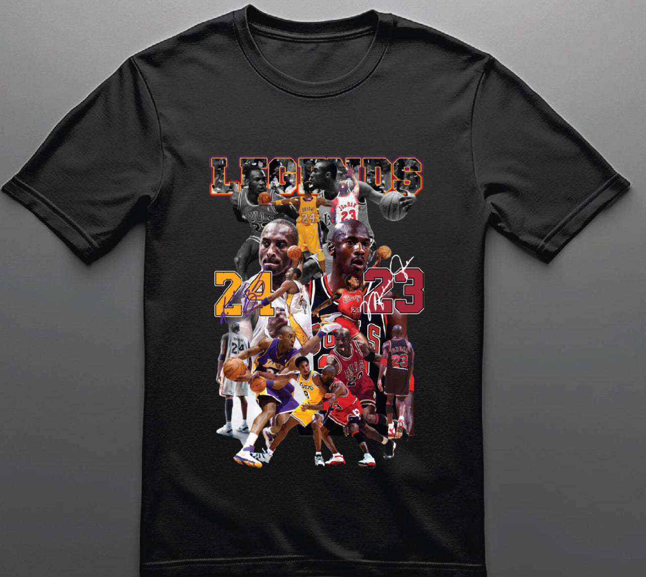 Kobe Bryant vs Michael Jordan T shirt All Colors and Sizes Mamba VS Air Jordan 2025