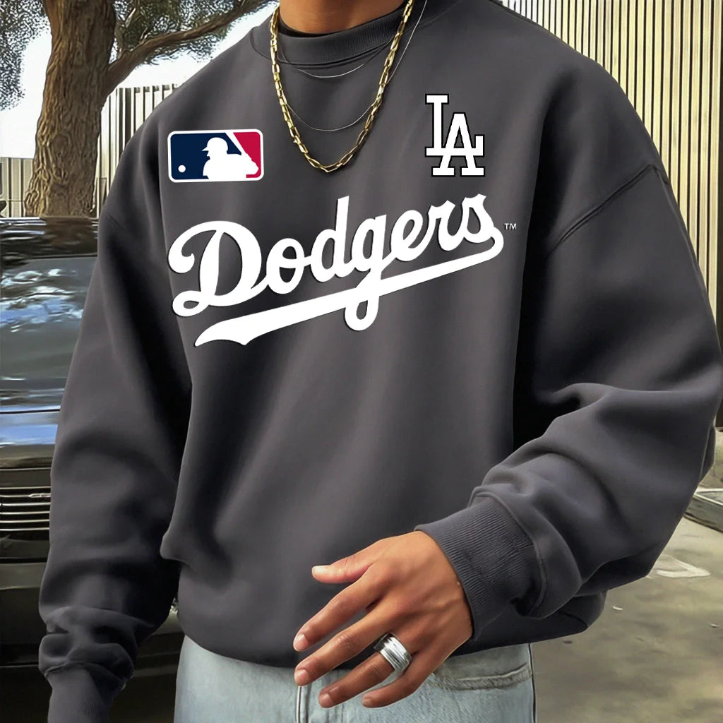 Los Angeles Dodgers LA Crewneck Sweater New S-5XL