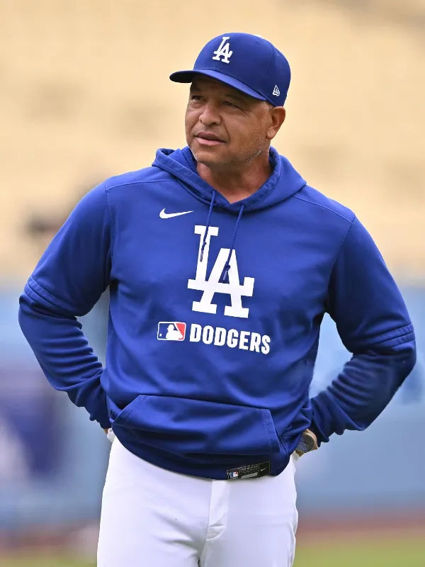 Los Angeles Dodgers LA Pullover Hoodie Sweater New S-5XL