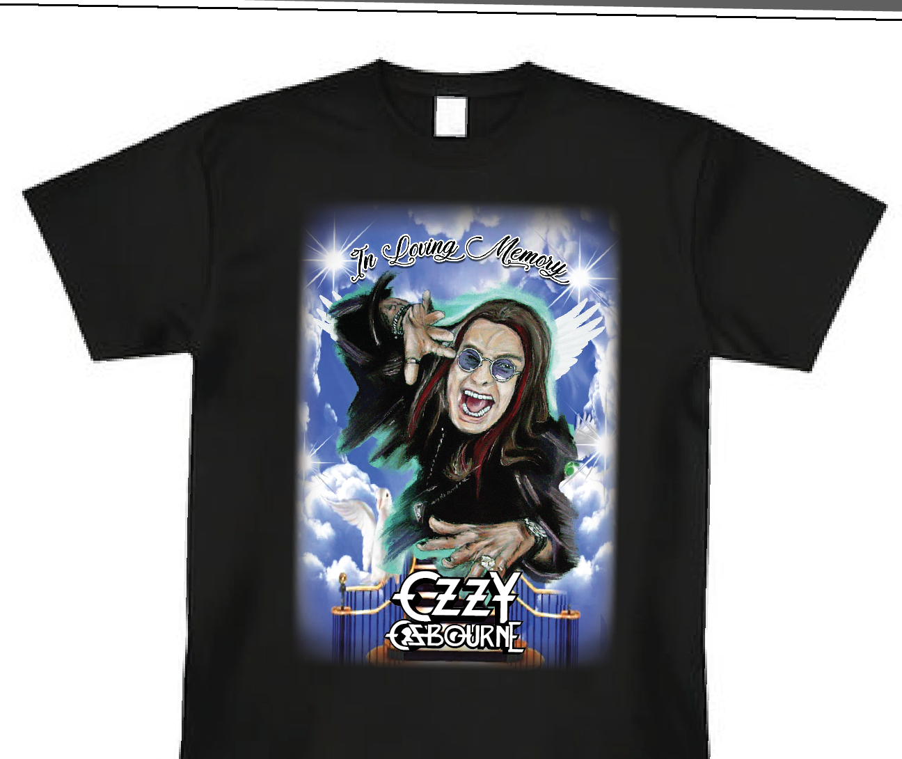 Ozzy Osborne “Prince of Darkness” R.I.P. 1948-2025 Forever Ozzy T shirt New S-5XL