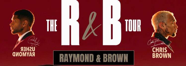 R&B Tour 2026 Merch(Usher x Chris Brown)