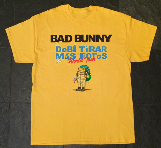 Bad Bunny No Me Quiero Irr De Aqui Tour T-Shirt Merch- All Colors and Sizes