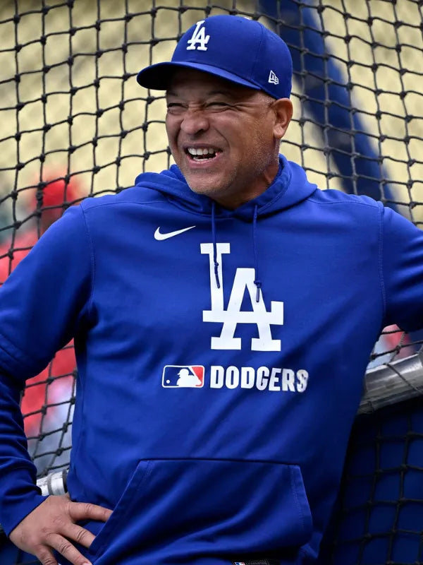 Los Angeles Dodgers LA Pullover Hoodie Sweater New S-5XL