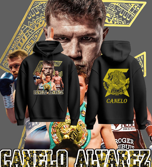 Saul Canelo Alvarez Aztek Mexico Hoodie New S-5XL 2025