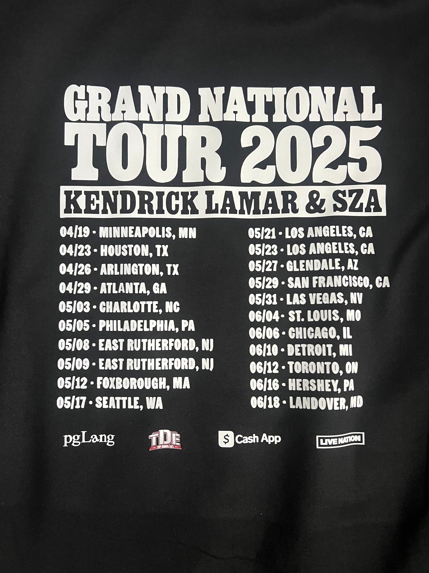 Kendrick Lamar x pgLang GNX T shirt S-5Xl