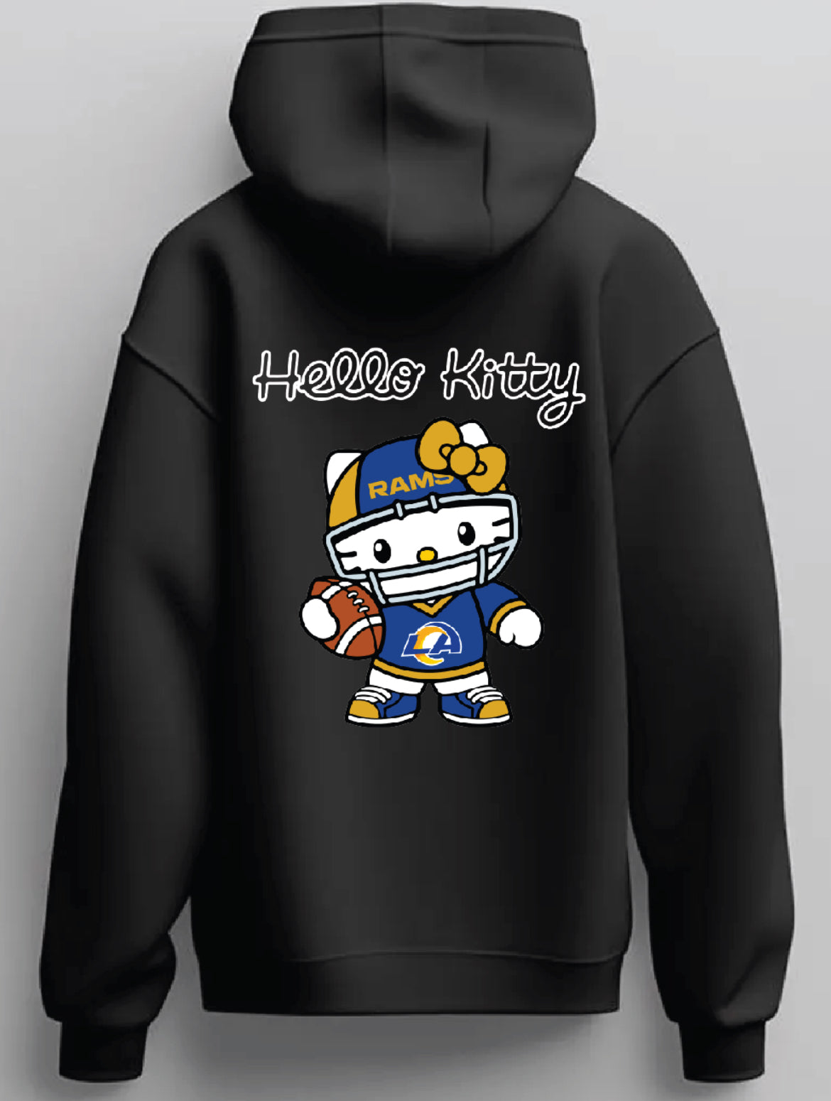 LA Rams X Hello Kitty Pullover Hoodie 2025  New S-5XL