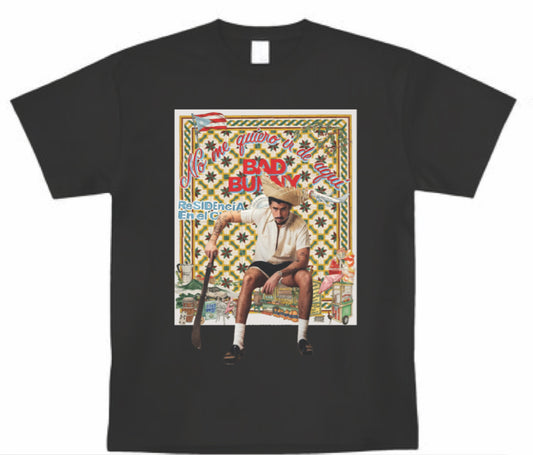 Bad Bunny No Me Quiero Irr De Aqui Tour T-Shirt Merch- All Colors and Sizes