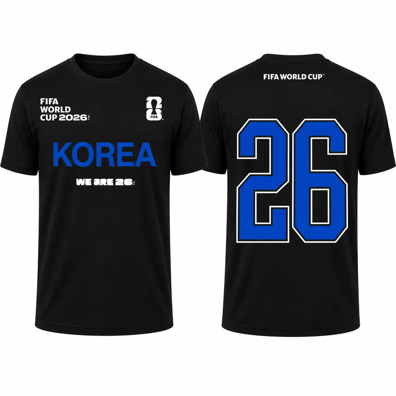 KOR Korea  T shirt KORIA National Team Tee New S-5XL