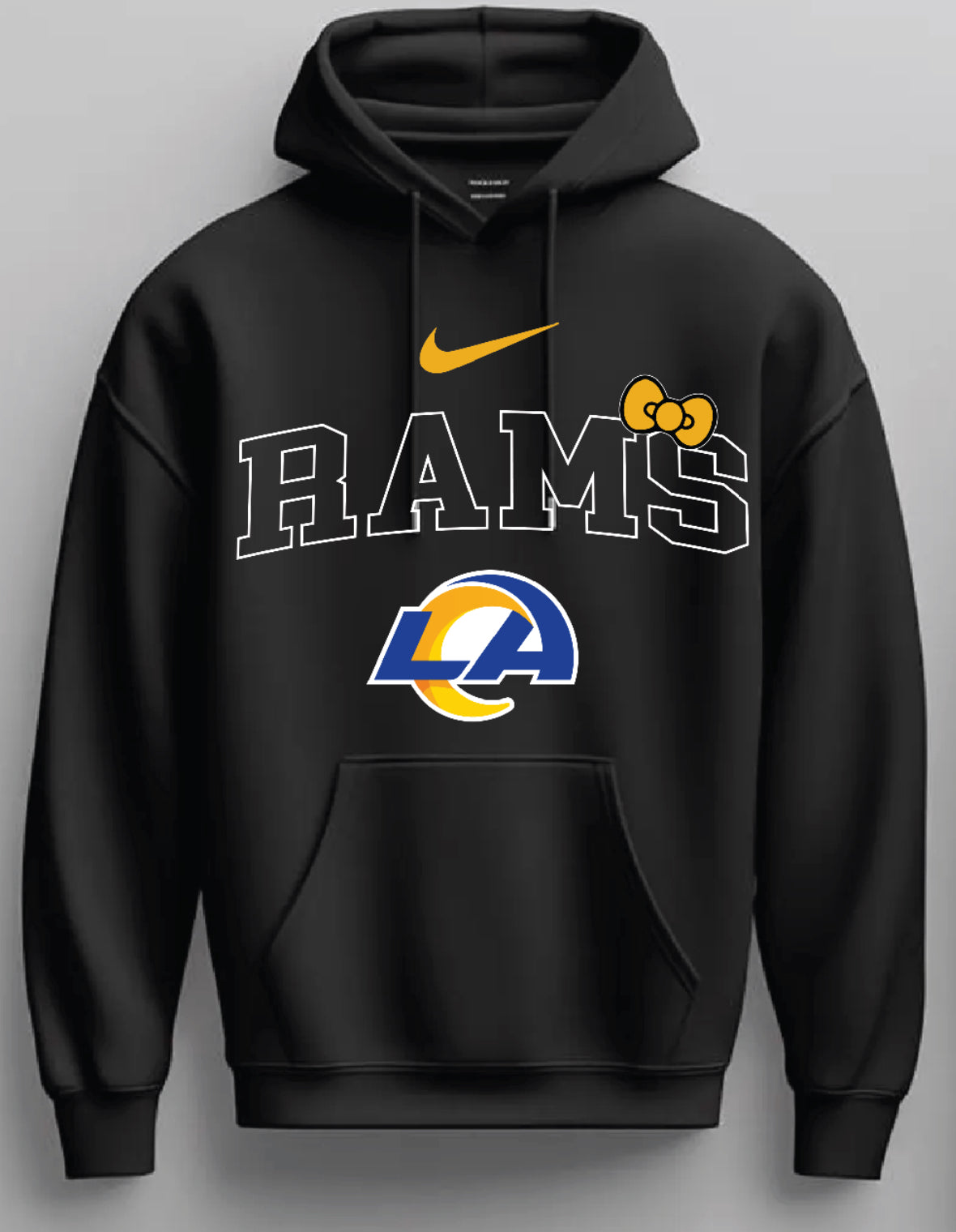 LA Rams X Hello Kitty Pullover Hoodie 2025  New S-5XL