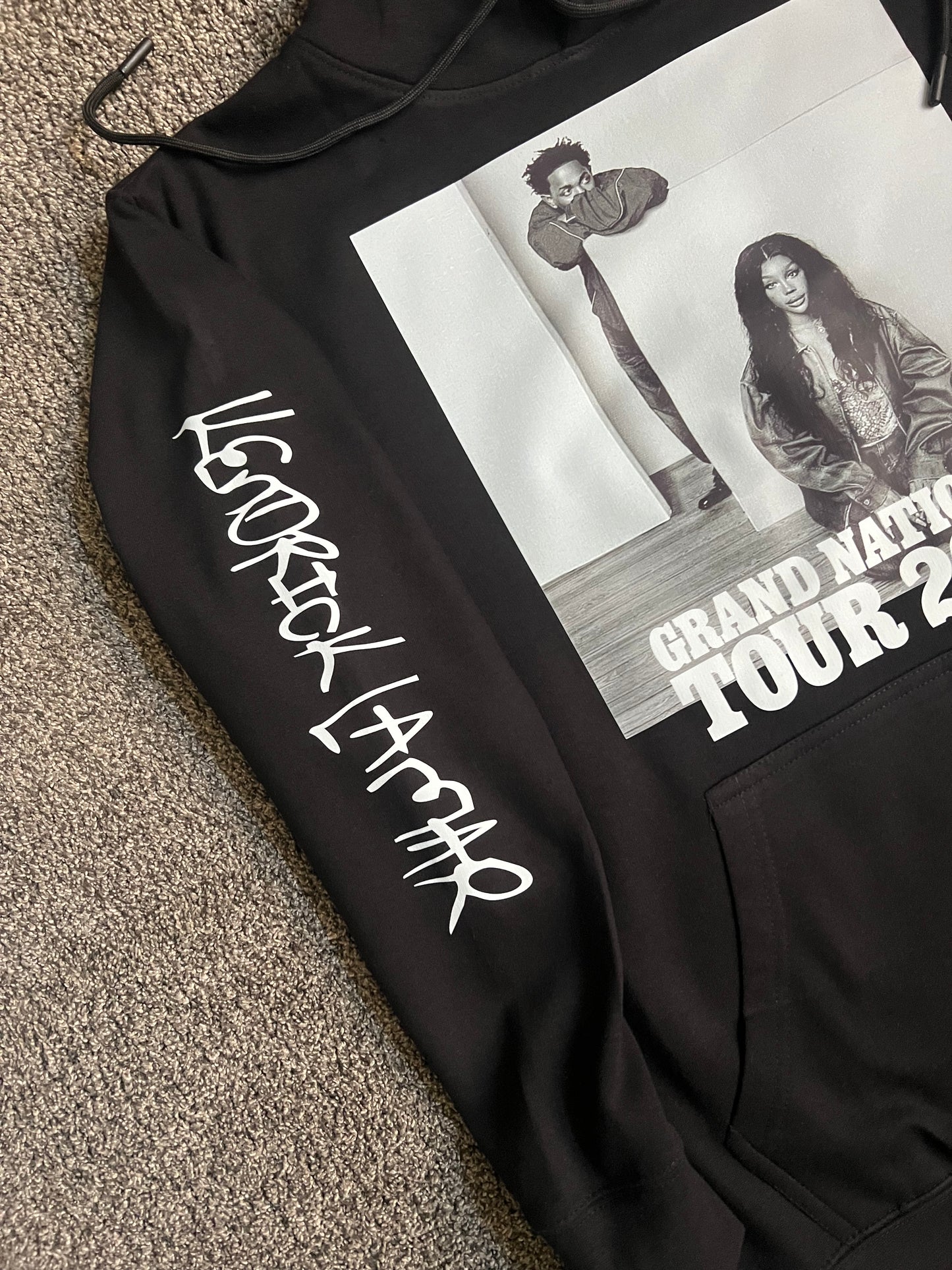 Kendrick Lamar x SZA x Grand National Tour TDE x pgLang Hoodie Unisex S-5XL New