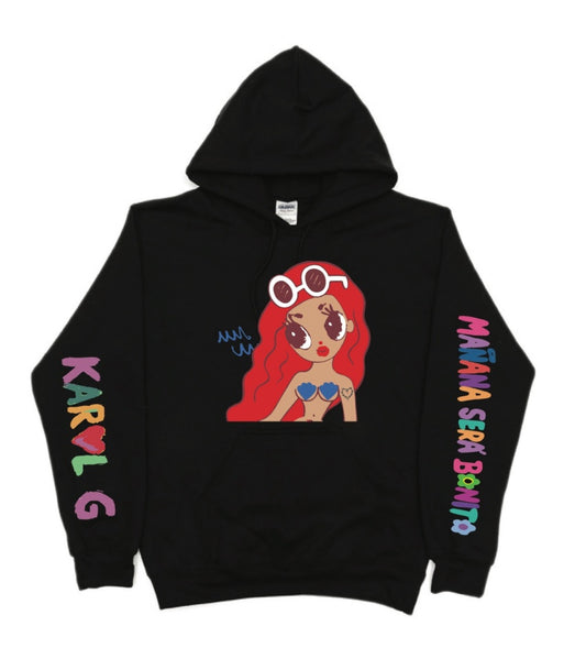 Karol G Mañana Sera Bonito Sirena Hoodie 2025 S-5XL