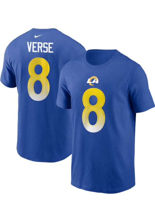 Los Angeles Rams Jared Verse #8 Jersey  T shirt All Colors and Sizes