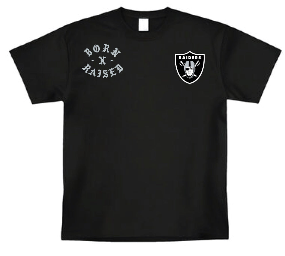 Raiders  "BORN X RAISED" T-Shirts - All Colors and Sizes