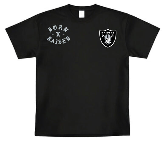 Raiders  "BORN X RAISED" T-Shirts - All Colors and Sizes
