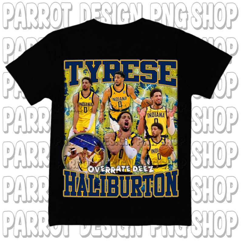 Tyrese Haliburton NBA  Basketball Tee S-5XL 2025