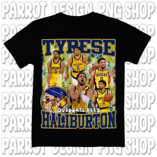 Tyrese Haliburton NBA  Basketball Tee S-5XL 2025