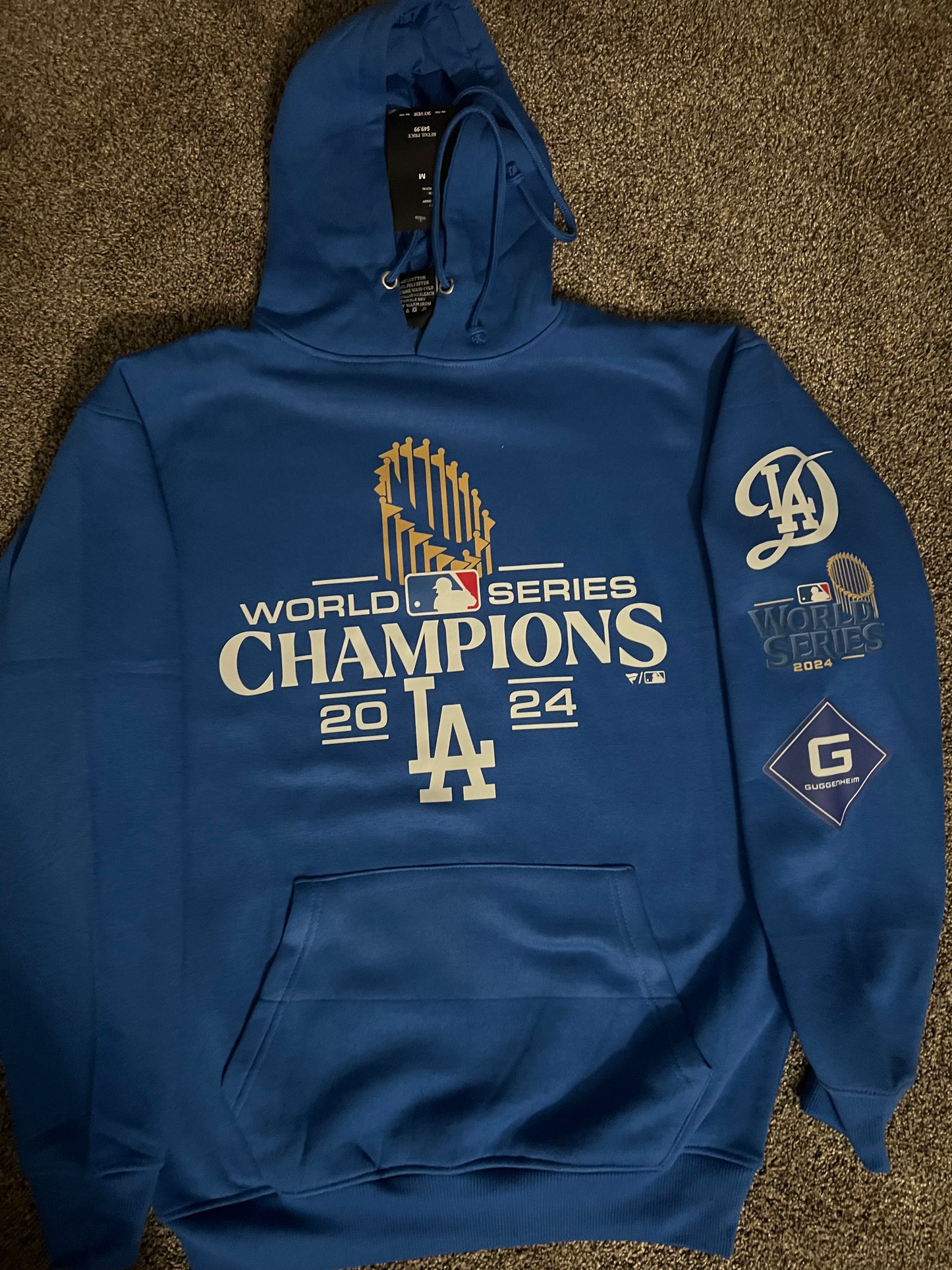 Los Angeles Dodgers World Series Pullover  Hoodie Unisex S-5XL New 2024
