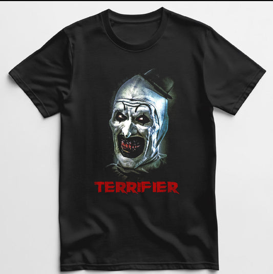 Terrifier Art The Clown T shirt New S-5XL 2025 Horror Movie Classics