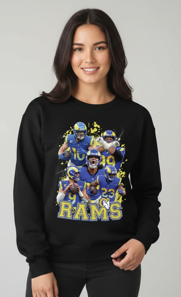 LA Rams SB Squad Crewneck Sweater New S-5xL All Colors Available