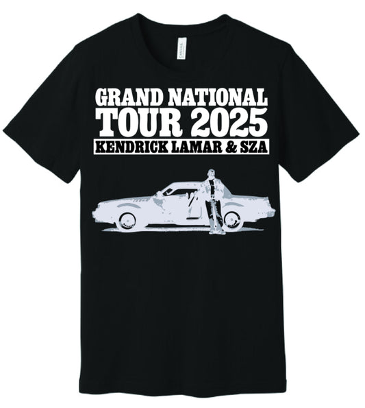 Kendrick Lamar x Grand National tour GNX T shirt S-5XL New  Fast Shipping Good Kid Maad City Tee 2024