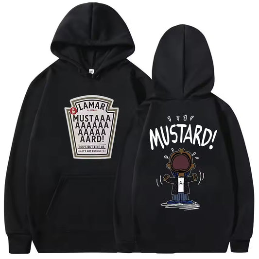 Kendrick Lamar "MUUUUUUUSSSSTTTAAARRRDDD" GNX  Pullover Hoodie S-5XL New