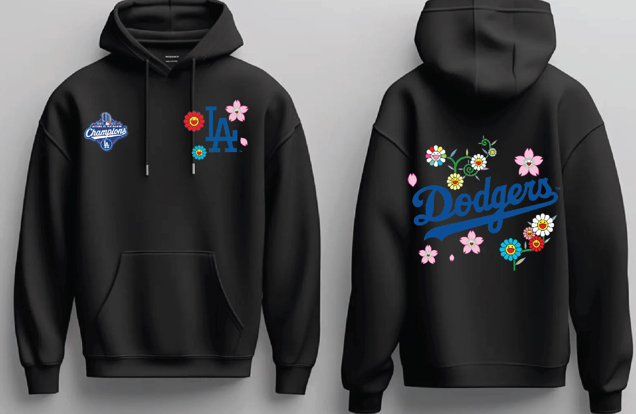 Los Angeles Dodgers x Murokami complex World Series 25 Japan Pullover  Hoodie Unisex S-5XL New 2025