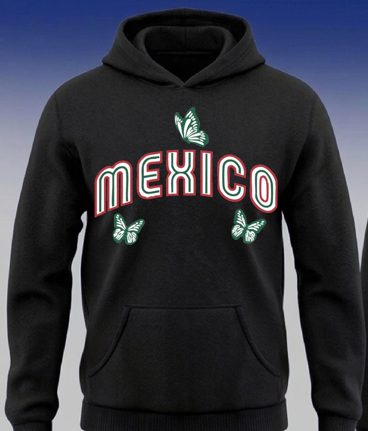 Mexico x Butterflies Pullover Hoodie 2026 New S-5XL FiFa 26