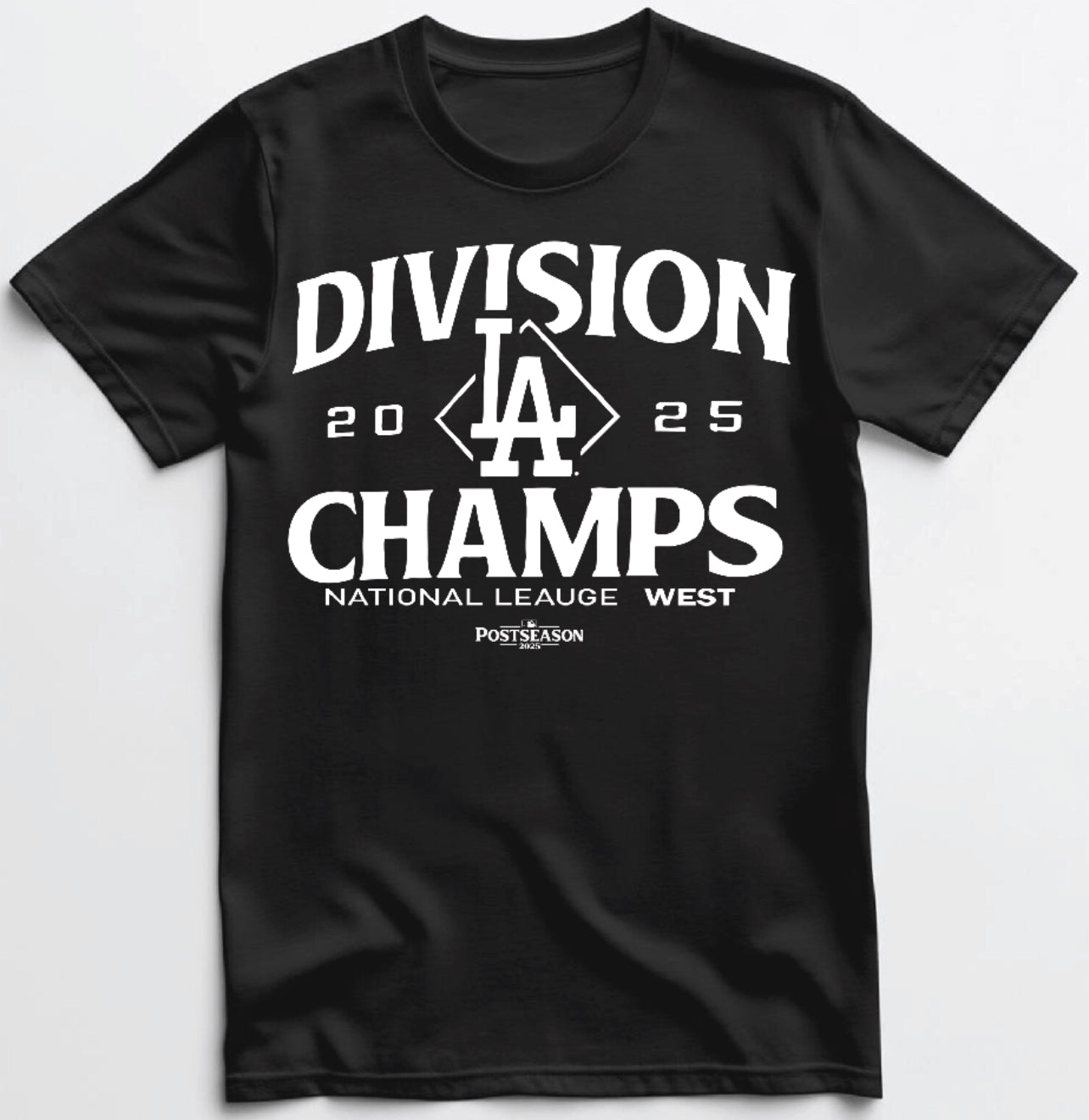 Dodgers x Division Champs LA T shirt New S-5XL