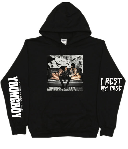 NBA Youngboy Never Broke Again I Rwst My Case Hoodie New S-5XL 2025