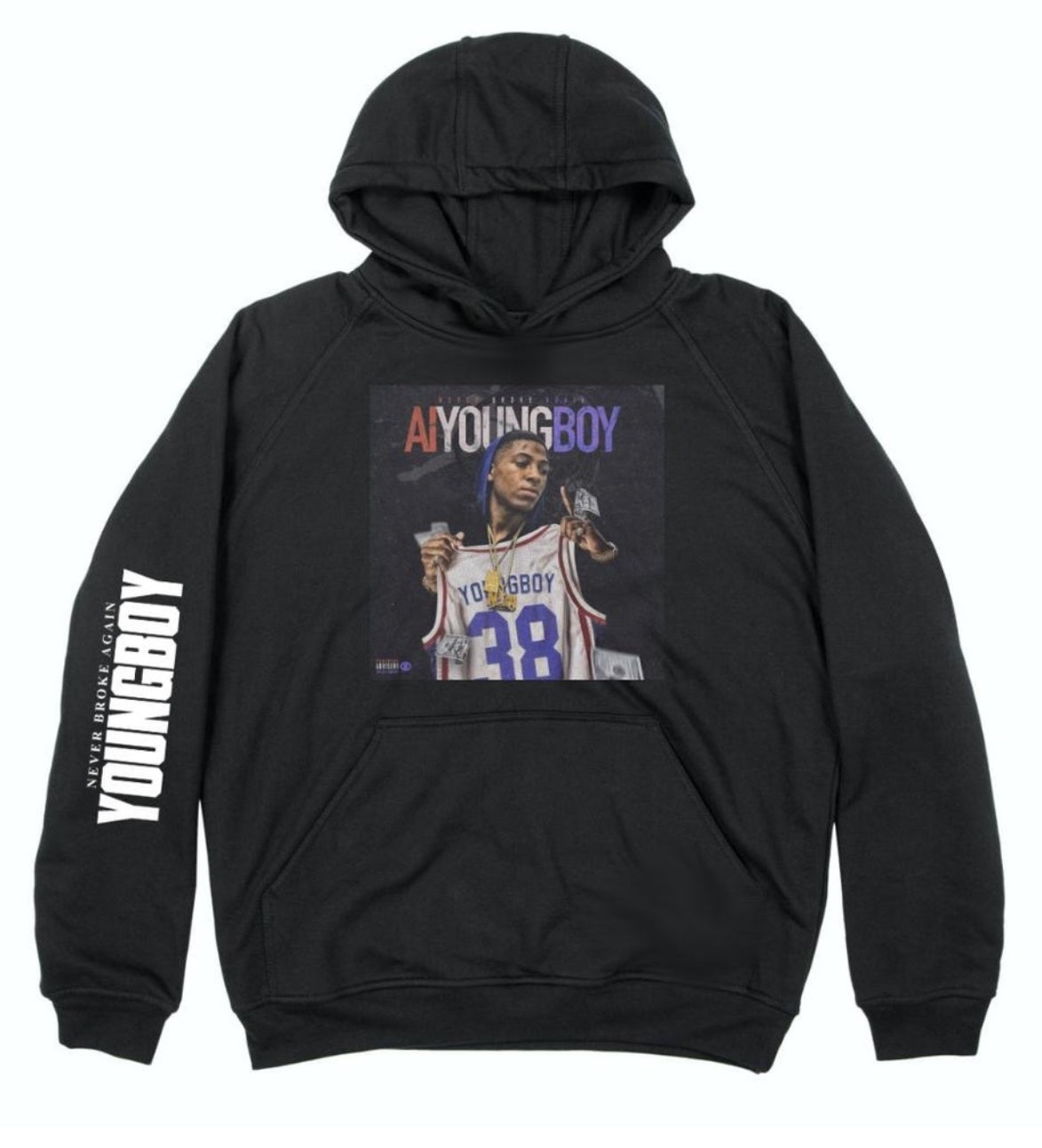 NBA Youngboy Never Broke Again AI Youngboy Hoodie New S-5XL 2025