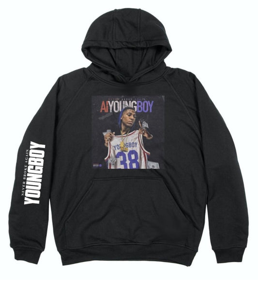NBA Youngboy Never Broke Again AI Youngboy Hoodie New S-5XL 2025