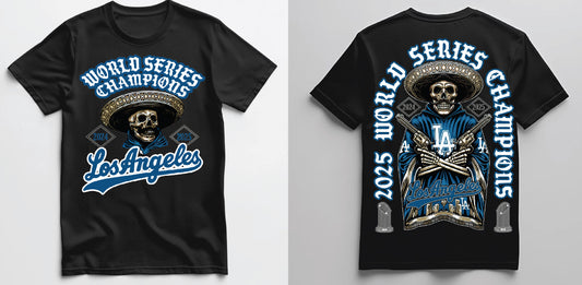 Dodgers World Series 2025 Champions Back2Back T shirt New S-5XL