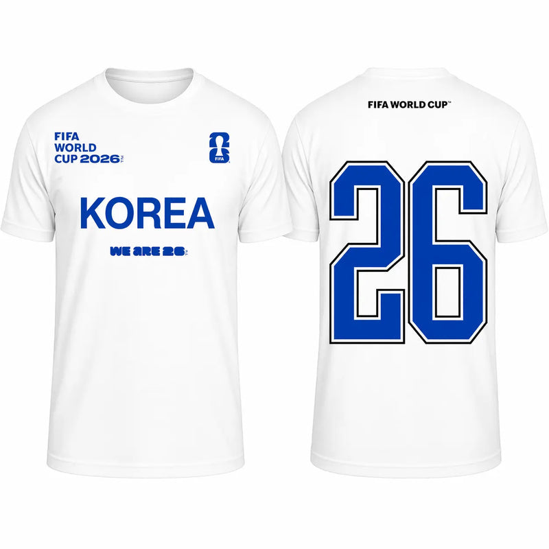 KOR Korea  T shirt KORIA National Team Tee New S-5XL