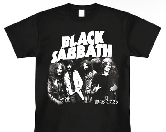Black Sabbath x Ozzy Osborne “Prince of Darkness” R.I.P. 1948-2025 Forever Ozzy T shirt New S-5XL