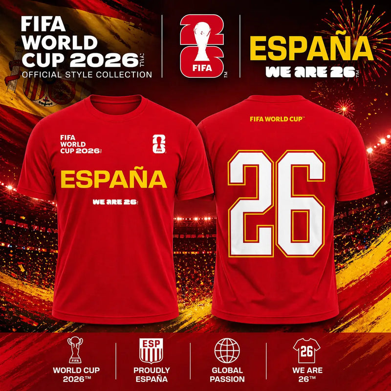 ESP Espeña T shirt Espeña National Team Tee New S-5XL