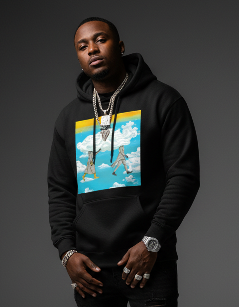 De La Soul Cabin in The Sky Pullover Hoodie 2025 Sweater New