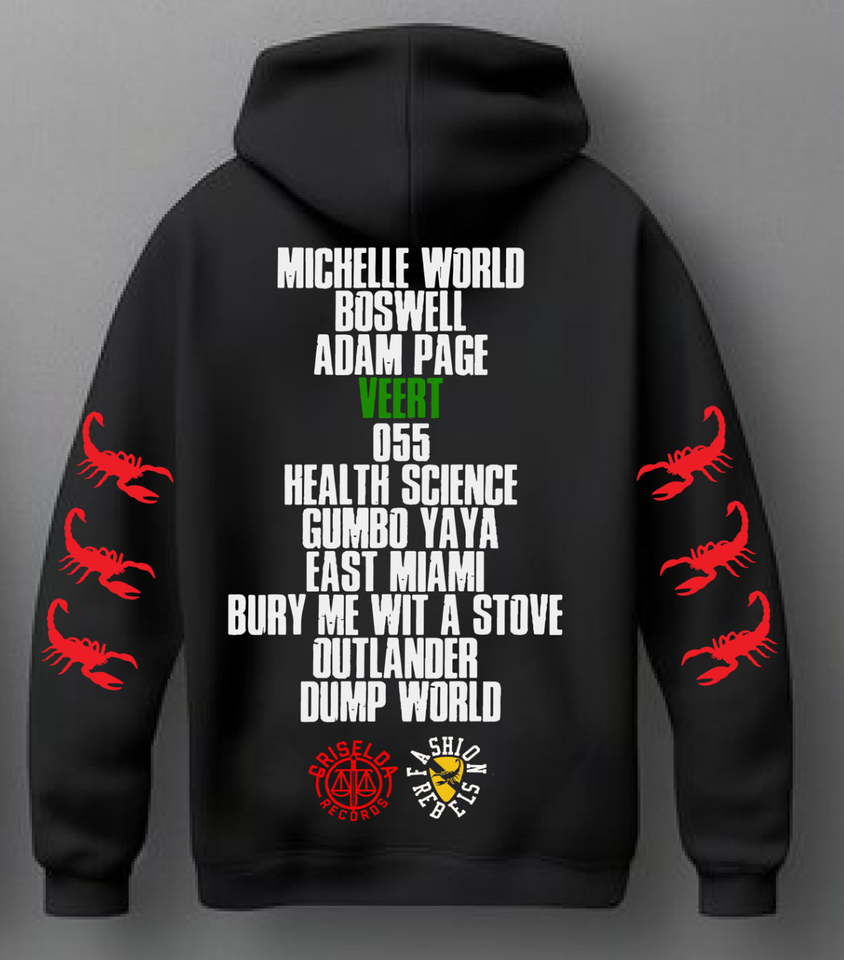 Westside Gunn x Michael Jordan GXFR Hoodie New S-5XL 2025 Fourth Rope Fashion Rebels GXFR