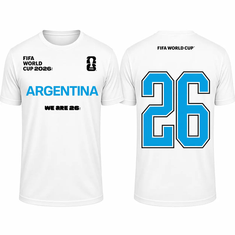 ARG Argentina T shirt Argentina National Team Tee New S-5XL