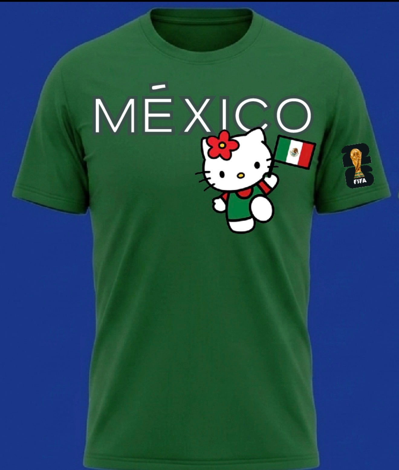 Hello Kitty Mexico T shirt Kids x Adult Sizes
