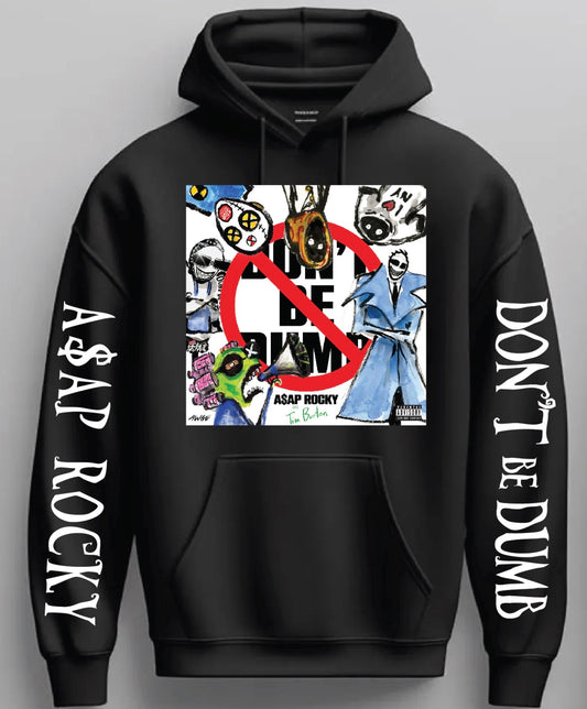 A$AP Rocky “Don’t Be Dumb” Cover Pullover Hoodie 2026 New S-5XL