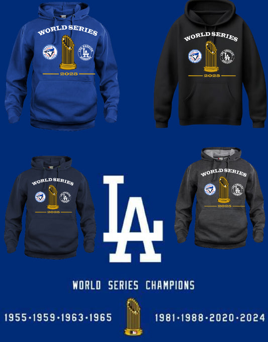 Los Angeles Dodger VS Blue Jays World Series 25 Sweater New S-5XL