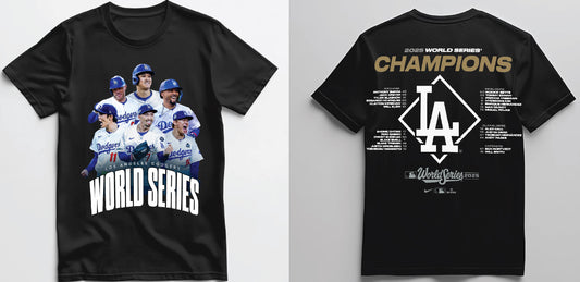 Dodgers World Series 2025 T shirt LA Dodgers Team New S-5XL
