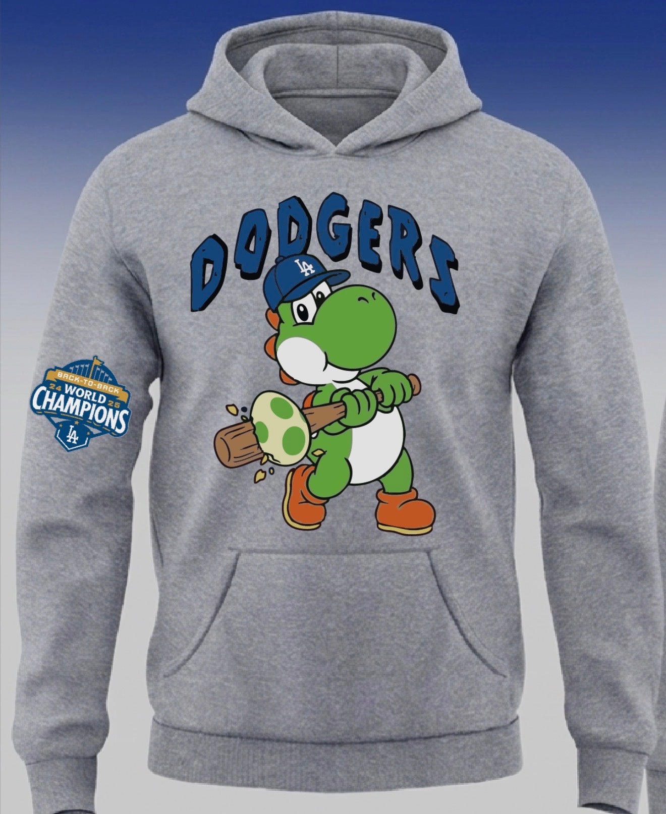 Dodgers X Yoshi Pullover Hoodie 2026 New S-5XL