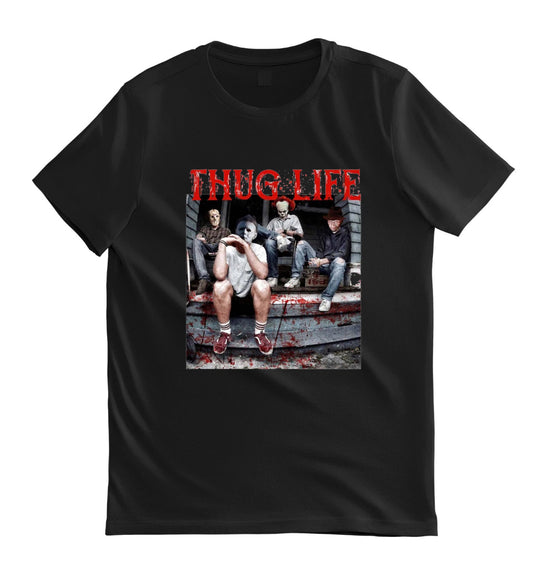 Halloween Villians Thug Life T shirt New S-5XL